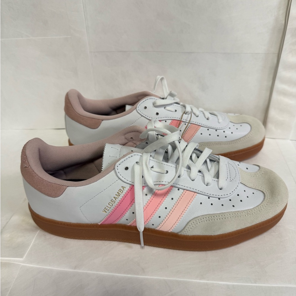 Adidas Velosamba White/Sandy Pink sneakers - Picture 7 of 7